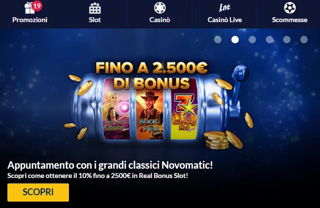 StarVegas Login bonus